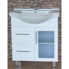 Delta 750mm Semi-Recessed Vanity