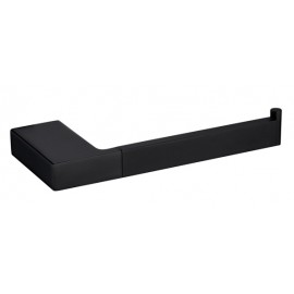 Cube Black Toilet Paper Holder