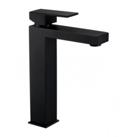 Crystal Black Tall Basin Mixer